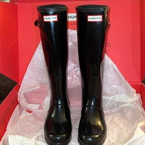 HUNTER Original Tall Gloss Black
